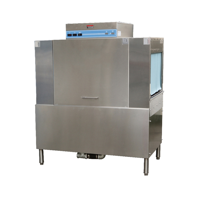 DXW-200單缸雙噴通道式洗碗機(jī)